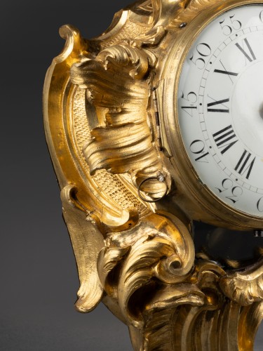 18th century - Alcove alarm clock by J.J de St Germain, Paris circa 1760