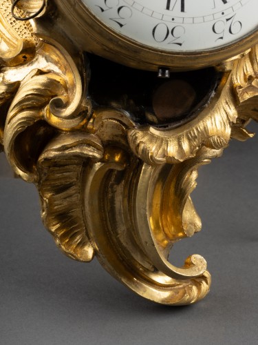 Alcove alarm clock by J.J de St Germain, Paris circa 1760 - Louis XV