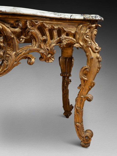 Console à la grenade éclatée, Vallée du Rhône vers 1750 - Louis XV