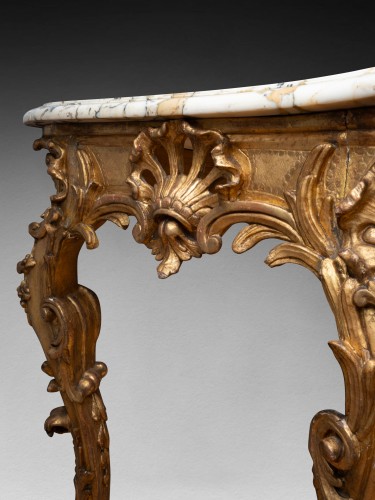 Louis XV - Console with exploded grenade, Rhône Valley around 1750