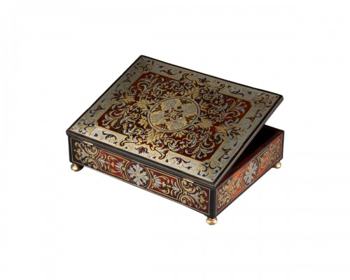 Boulle marquetry box, Paris, Louis XIV period
