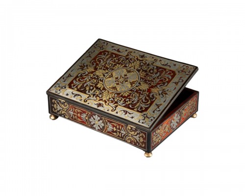 Coffret en marqueterie Boulle, Paris époque Louis XIV