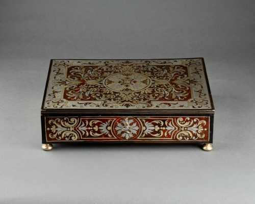 Coffret en marqueterie Boulle, Paris époque Louis XIV - Franck Baptiste Paris