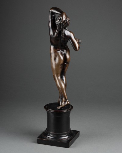XVIIe siècle - Le suicide de Lucrèce, bronze, Florence 17e siècle