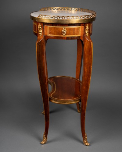 Furniture  - 18th fine Coffee table by F.SCHEY circa 1770