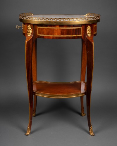 18th century - 18th fine Coffee table by F.SCHEY circa 1770