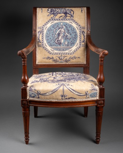 Seating  - Pair of children&#039;s armchairs attributed to G.Jacob circa 1795