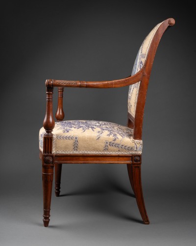 19th century - Pair of children&#039;s armchairs attributed to G.Jacob circa 1795