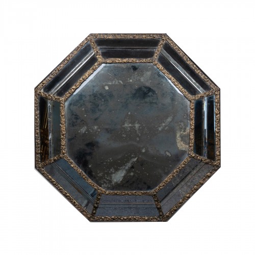 Octagonal ceremonial mirror, Venice 17th century