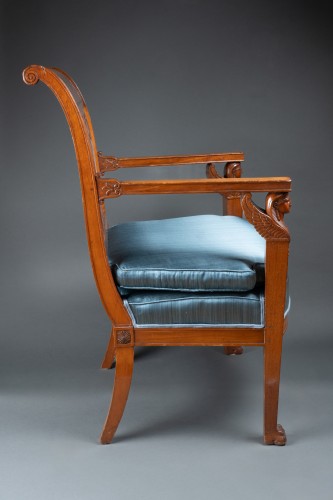 Pair of armchairs by Jacob Frères, Paris circa1800 - Directoire