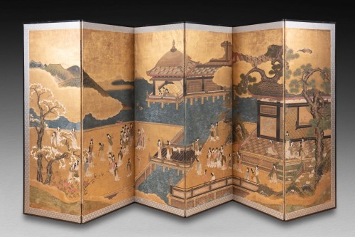 XVIIe siècle - La visite de Dong Fang Shuo à la reine mère de l’Ouest, XVIIe siècle