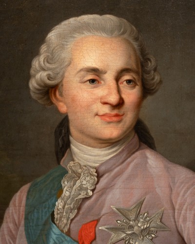 Portrait du roi Louis XVI , atelier de J.F Duplessis vers 1780 - Tableaux et dessins Style Louis XVI