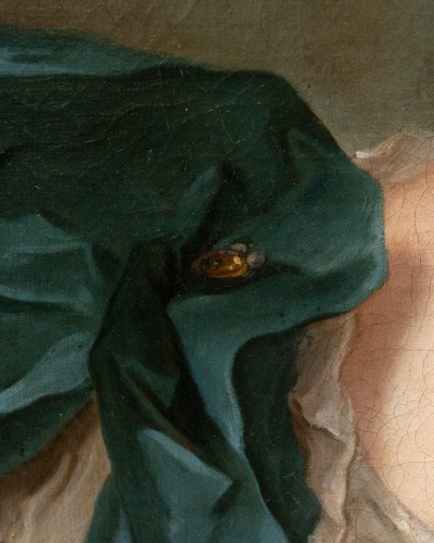 XVIIIe siècle - Portrait de la marquise de Pleumartin par JM Nattier, Paris 1742