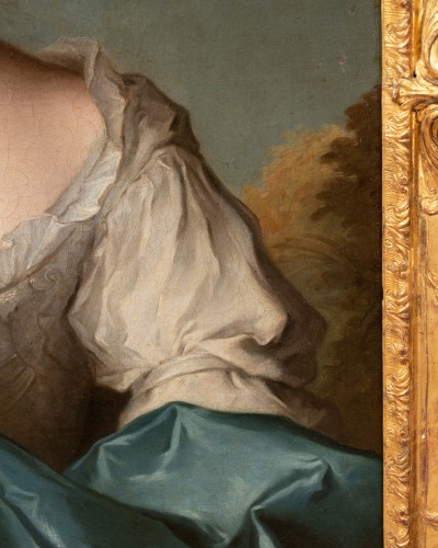 Portrait de la marquise de Pleumartin par JM Nattier, Paris 1742 - Louis XV