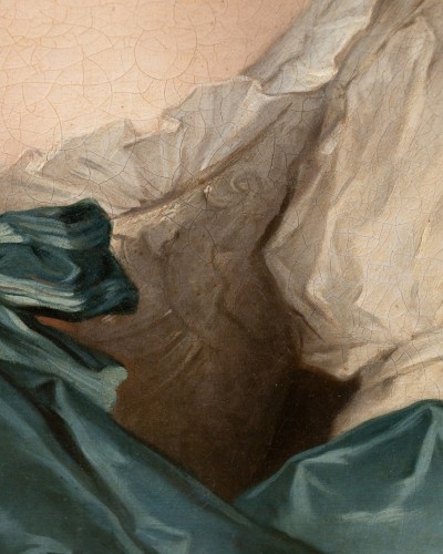 Louis XV - Portrait de la marquise de Pleumartin par JM Nattier, Paris 1742