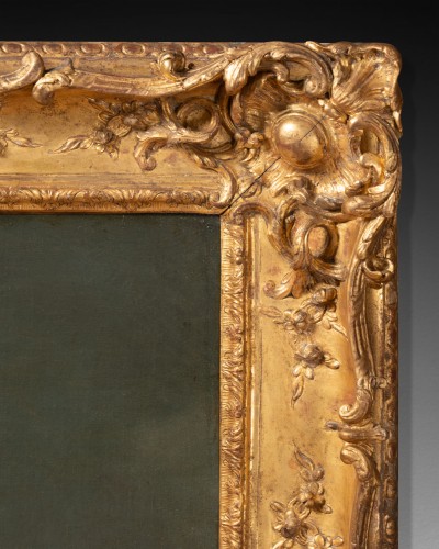 Antiquités - Portrait de la marquise de Pleumartin par JM Nattier, Paris 1742