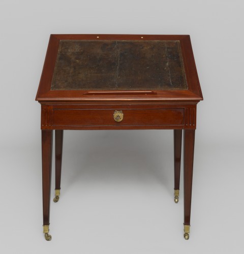 Louis XVI Mahogany Architect&#039;s Table by P. Pioniez, Paris - 
