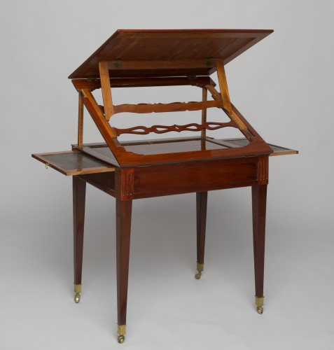 Louis XVI Mahogany Architect&#039;s Table by P. Pioniez, Paris - Louis XVI