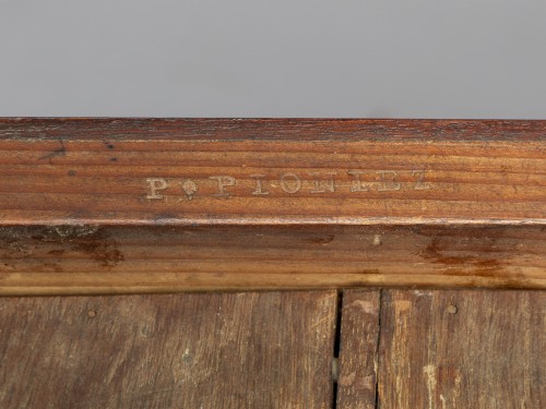 Antiquités - Louis XVI Mahogany Architect&#039;s Table by P. Pioniez, Paris