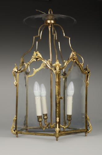 18th century - Gilt bronze lantern, Paris, Louis XV period