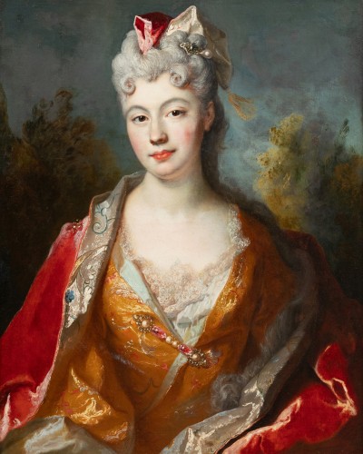 Portrait dit de Mme de Barral par Nicolas de Largillière vers 1715