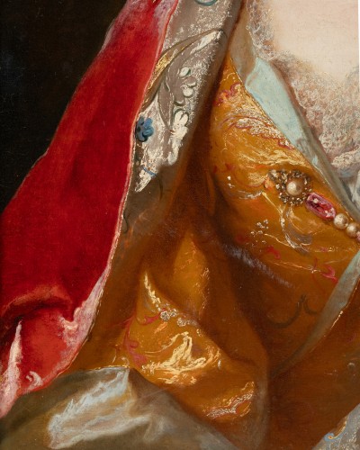 Tableaux et dessins Tableaux XVIIIe siècle - Portrait dit de Mme de Barral par Nicolas de Largillière vers 1715