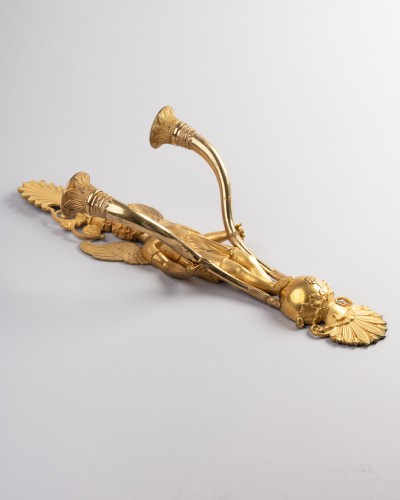 Pair of sconces attributed to Ravrio, Paris, Empire period - Empire