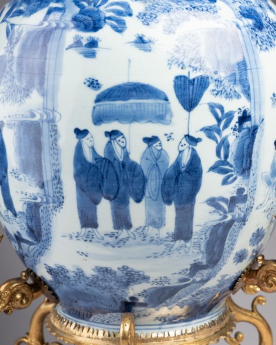 18th century - Rare Japanese porcelain coffee fountain circa 1700