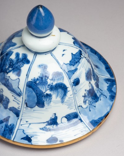 Antiquités - Rare Japanese porcelain coffee fountain circa 1700