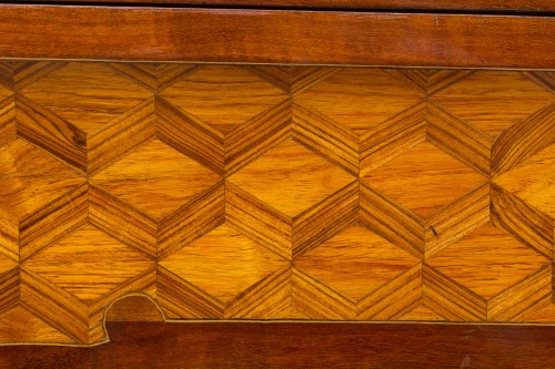 Table tric-trac de voyage à système P.Denizot vers 1770 - Furniture Style Louis XV