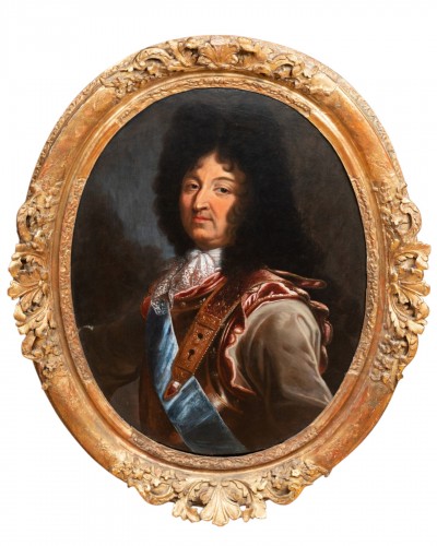 Portrait of Louis XIV, workshop of H. Rigaud circa 1694