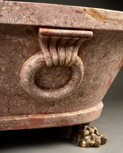 19th century - Brocatelle marble planter, Rome circa 1800