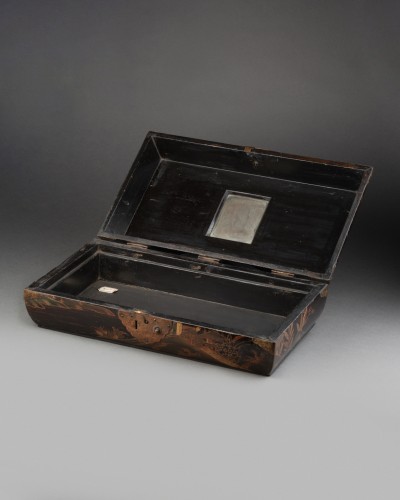  - Japanese lacquer sewing box, circa 1700-1730