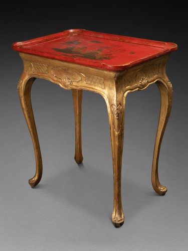 Paire de tables à thé, Angleterre début du 18ème siècle. - Régence