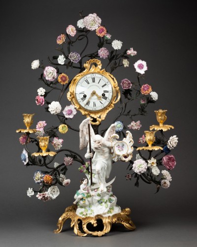 Pendule-candélabre au temps, Paris vers 1760 - Franck Baptiste Paris