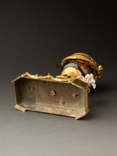 Antiquités - Meissen Porcelain and Japanese Lacquer Potpourri Tray, Circa 1775