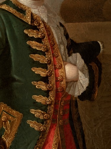 18th century - Portrait of the dwarf Nicolas Ferry, known as Bébé, ted to Jean Girardet