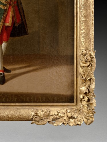 Louis XV - Portrait of the dwarf Nicolas Ferry, known as Bébé, ted to Jean Girardet