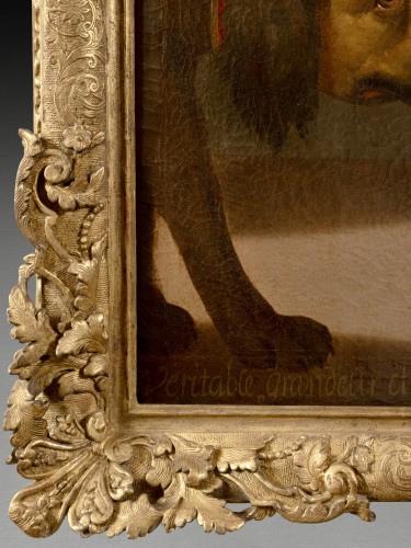 Antiquités - Portrait of the dwarf Nicolas Ferry, known as Bébé, ted to Jean Girardet