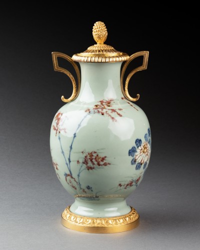 Chinese celadon vase mounted,  Paris circa 1780 - Louis XVI