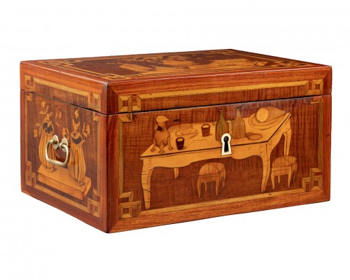 Coffret de voyage attribué à C. Topino, Paris vers 1775