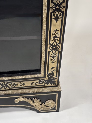 Louis XIV - Boulle marquetry bookcase, Paris, Louis XIV period