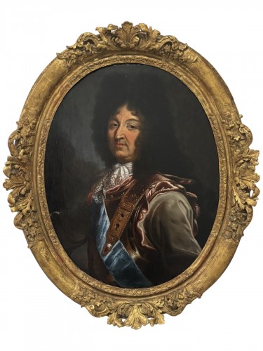 Portrait of Louis XIV, workshop of H. Rigaud around 1694