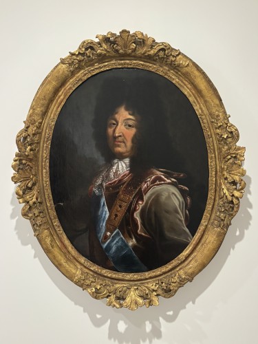 Portrait of Louis XIV, workshop of H. Rigaud around 1694 - 