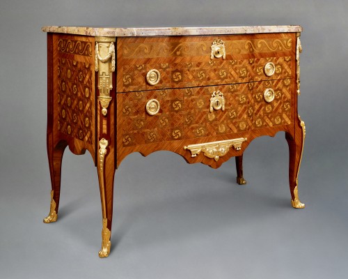 Commode à la Grecque par Pierre Denizot, Paris vers 1770 - Transition