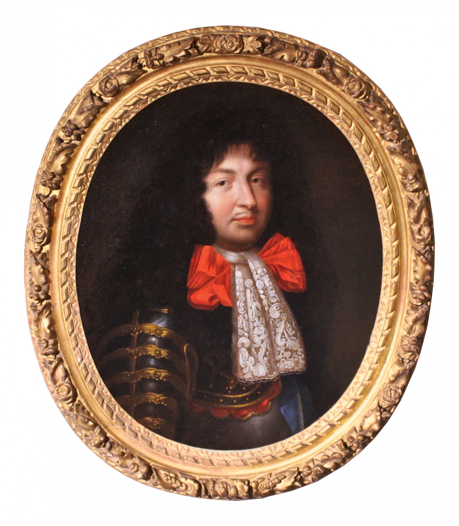 Portrait Of King Louis Xiv In Armor Workshop Of Pierre Mignard 1612 1695 Ref Portrait Of King Louis Xiv In Armor Workshop Of Pierre Mignard 1612 1695 Ref