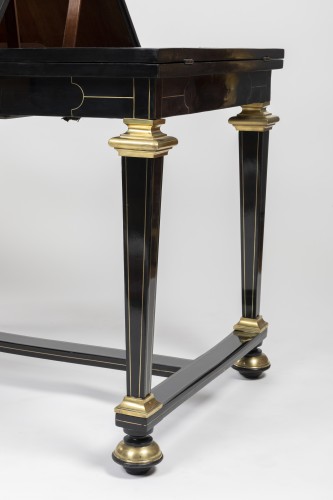 Louis XIV - A Louis XIV Boulle marquetry duets table