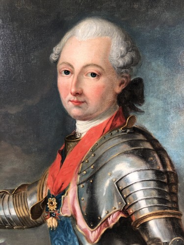 Tableaux et dessins Tableaux XVIIIe siècle - Portrait du Duc de Penthièvre, par J.B Charpentier le vieux vers 1780