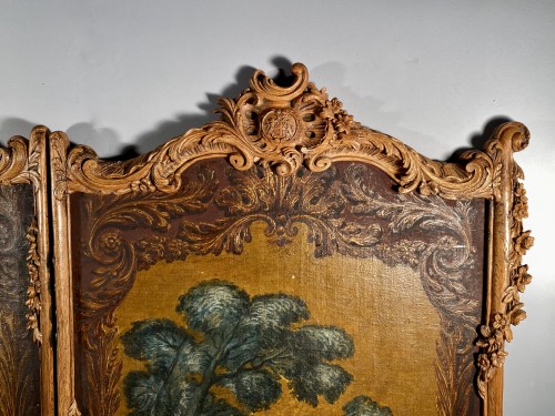 18th century - Pair of screens of the Duke of Choiseul, Paris circa1760