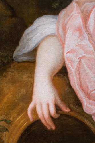 Paintings & Drawings  - Portrait of Princess of Lorraine, Pierre Gobert and workshop, circa 1730